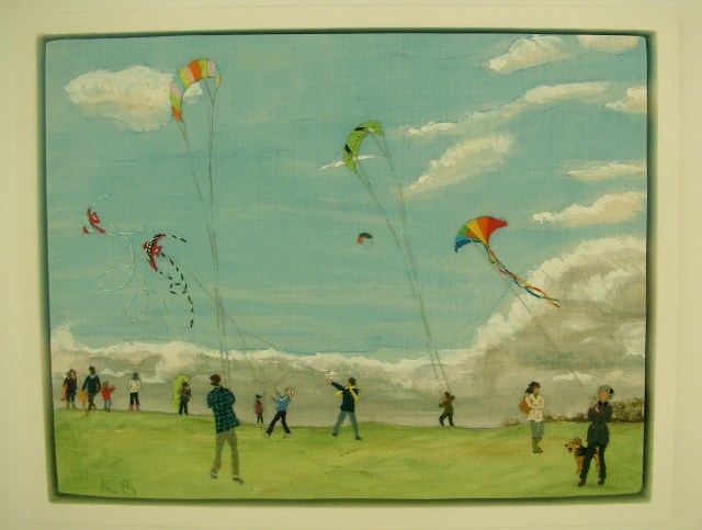 Kite Flying On Parliament Hill